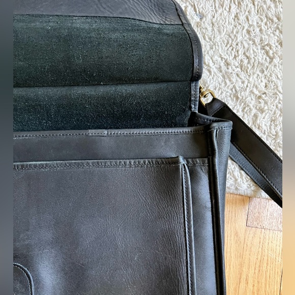 1980's Coach Vintage Lexington Messenger Briefcase Shoulder Bag - Picture 12 of 14